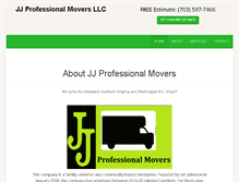 Tablet Screenshot of jjpromovers.com